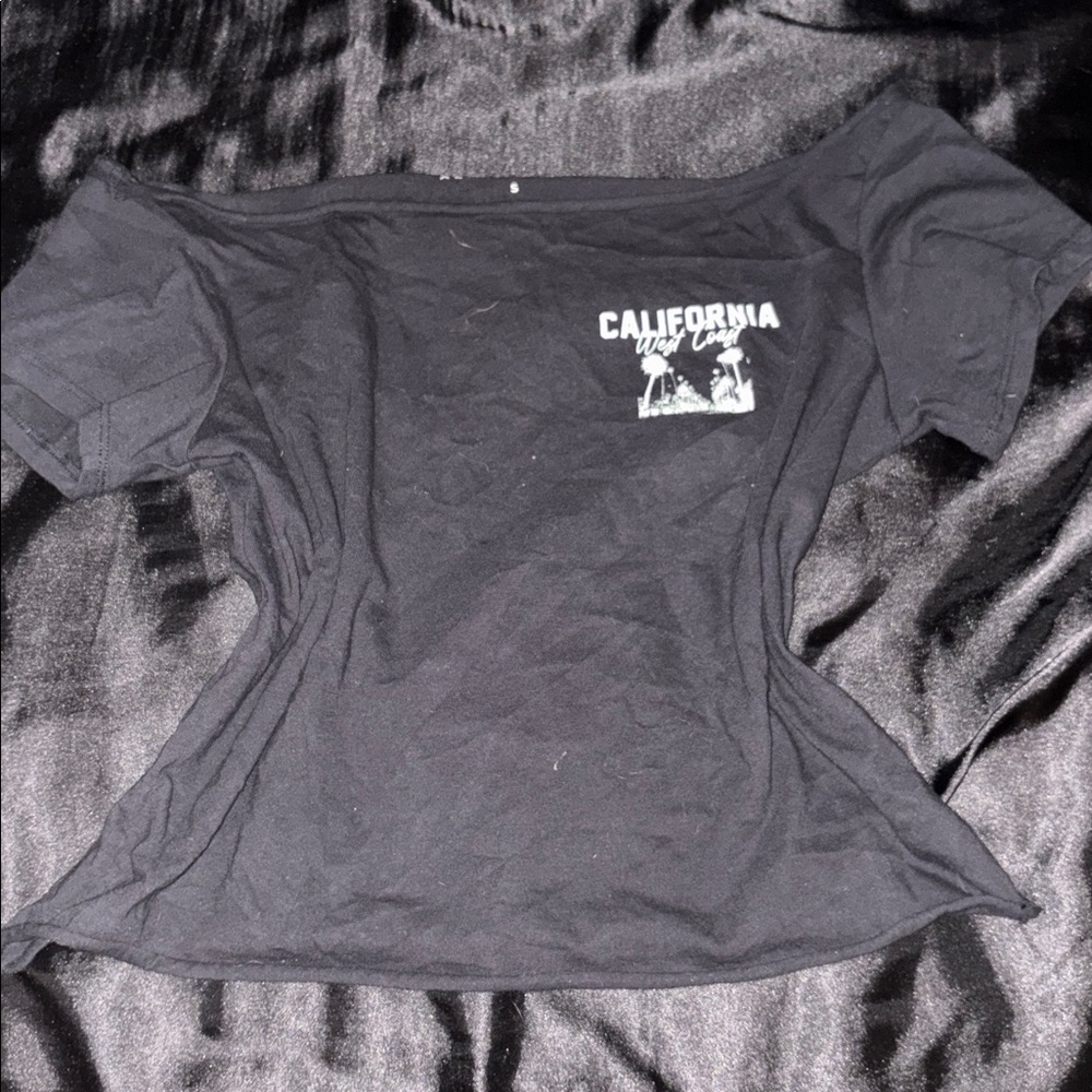 Aeropostale Black California West Coast Tee